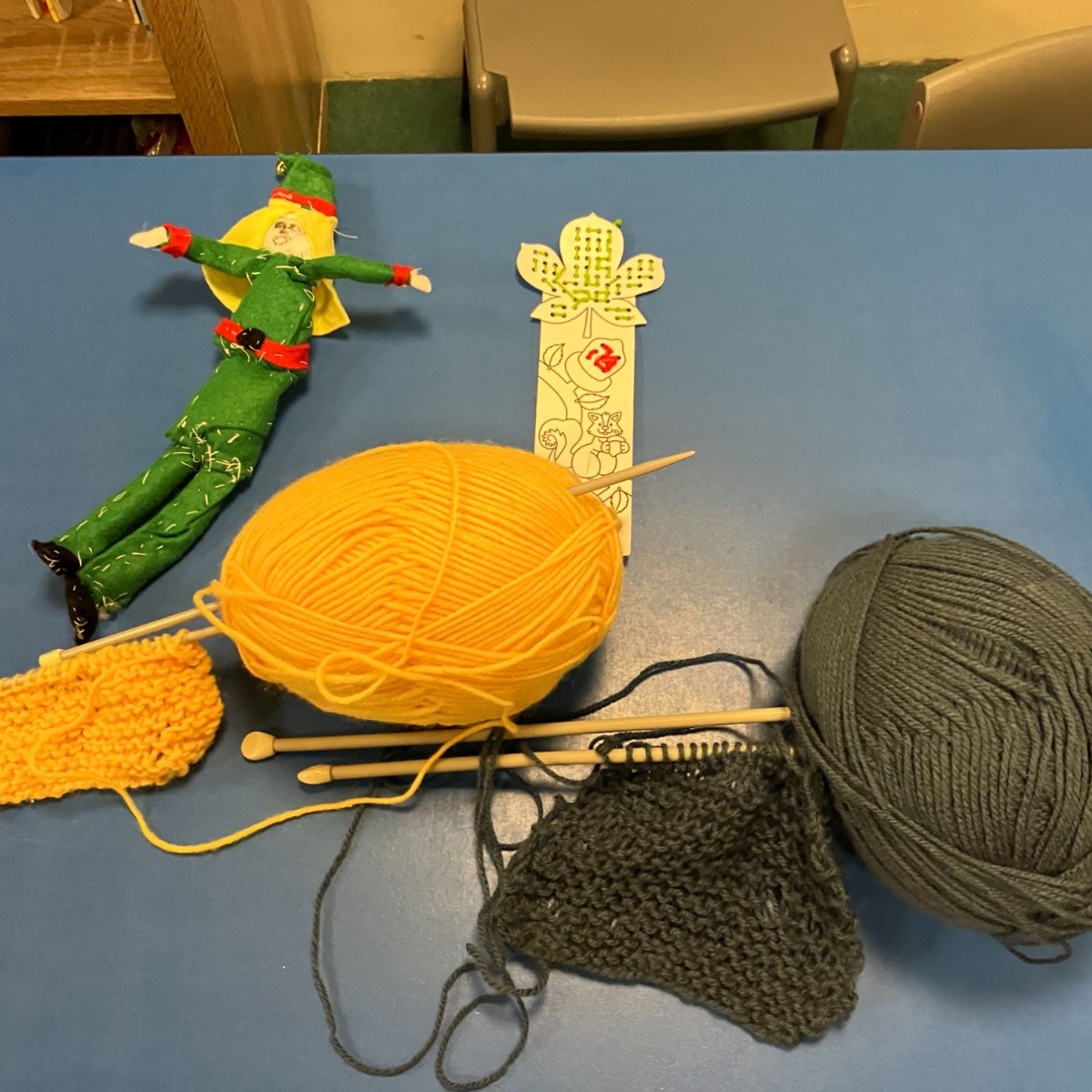 Needlework Club Mendham Primary School